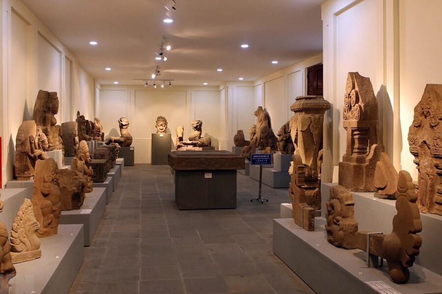 Cham Sculpture Museum discovery during Vietnam shore excursions