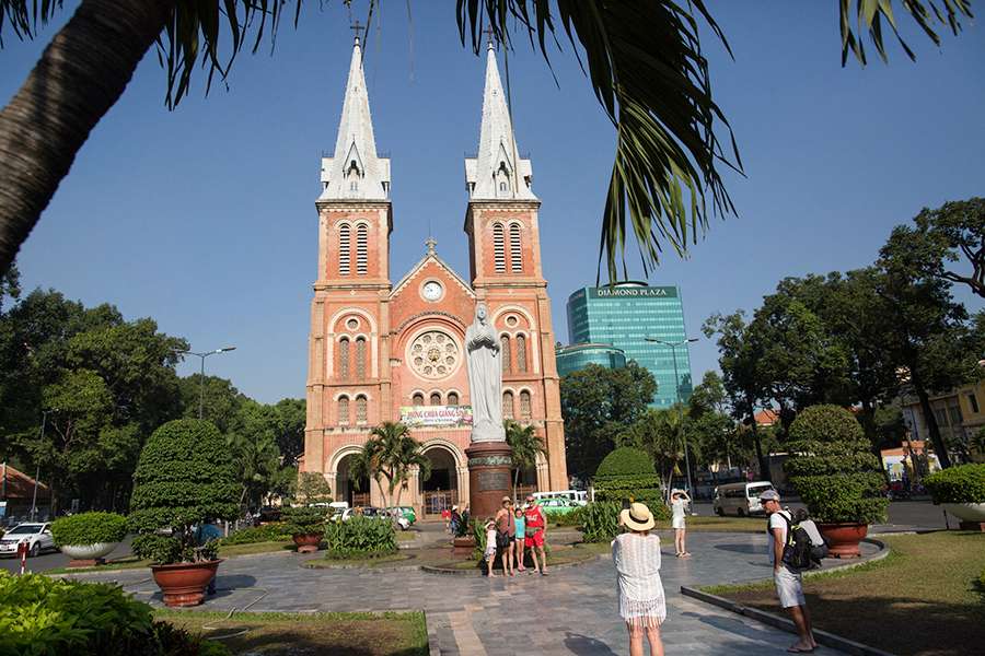 French colonial architecture - Ho Chi Minh day tours