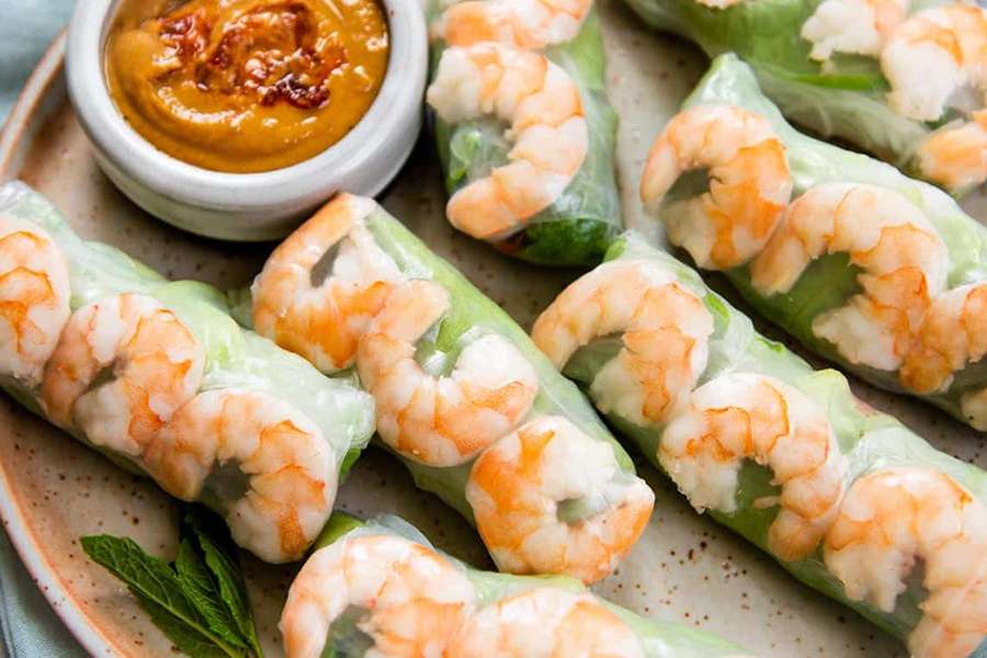 Goi cuon (Fresh spring rolls) - Hanoi shore excursions