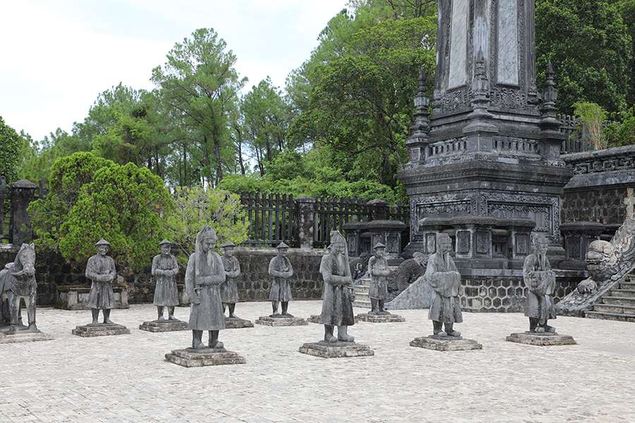 Mausoleum of the Nguyen Dynasty kings - Hue shore excursions